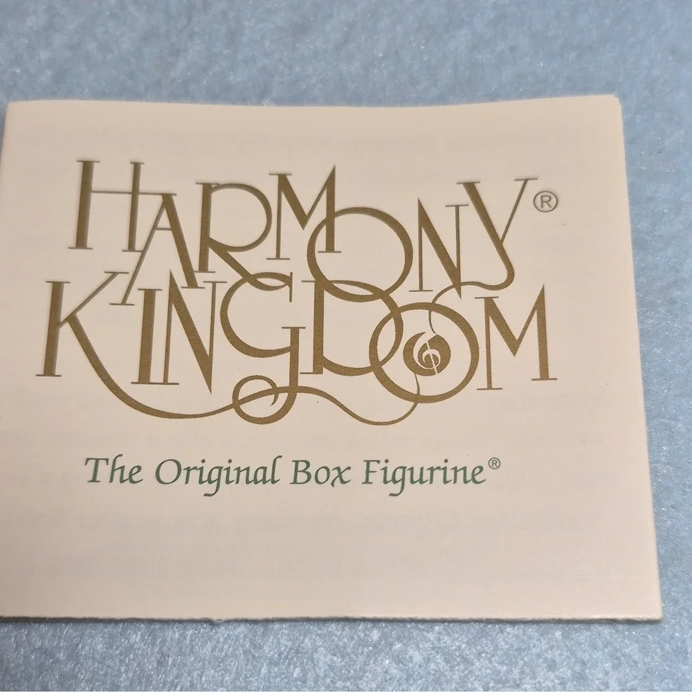 HARMONY KINGDOM Treasure Jests Greenman's Briar 2004 Resin Trinket Boxed